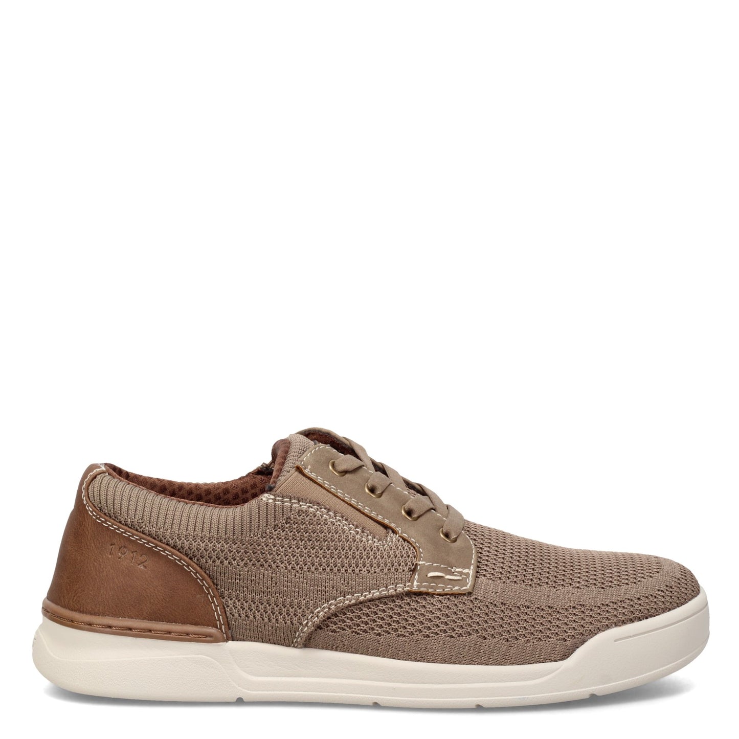 Peltz Shoes Men's Nunn Bush Tour Knit Oxford TAUPE 84969-261