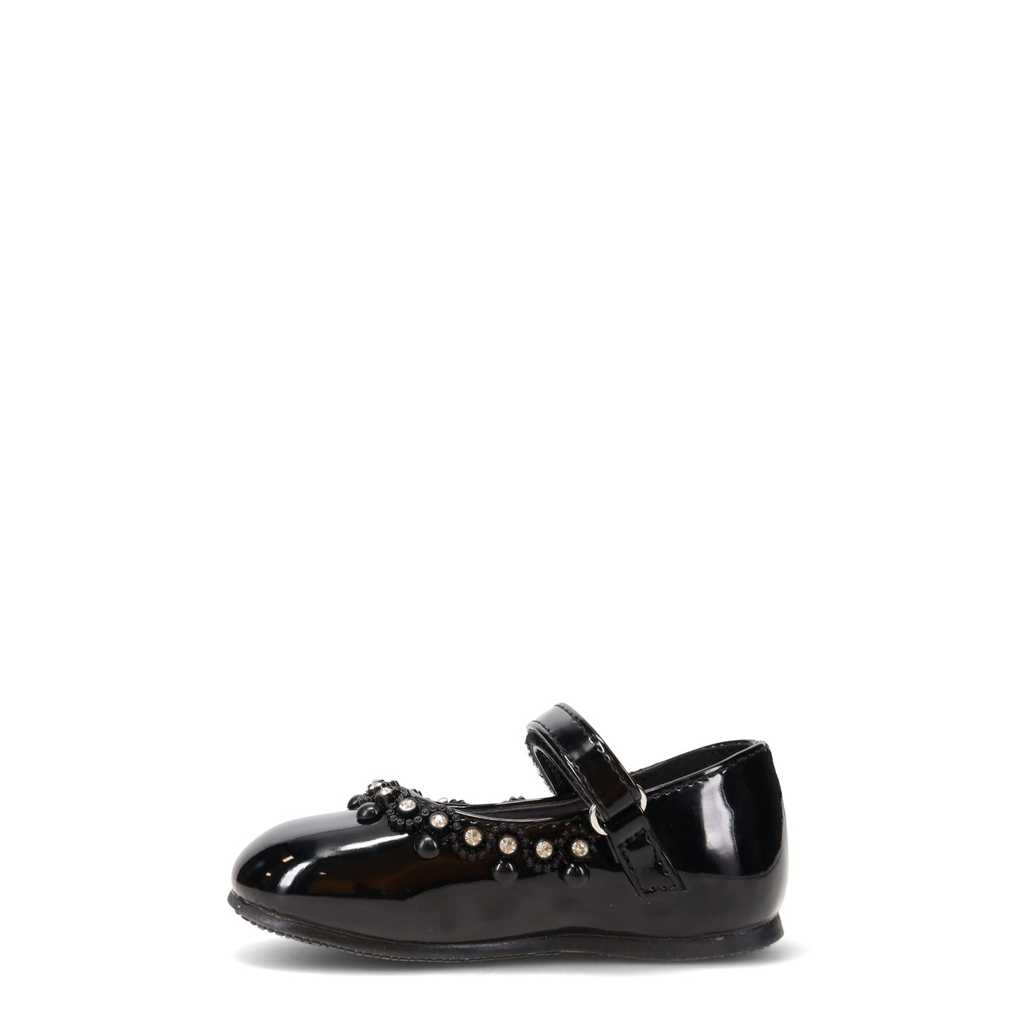 Peltz Shoes Girl's Josmo Patent Mary Jane - Infant & Toddler BLACK PATENT 85099J-BLK