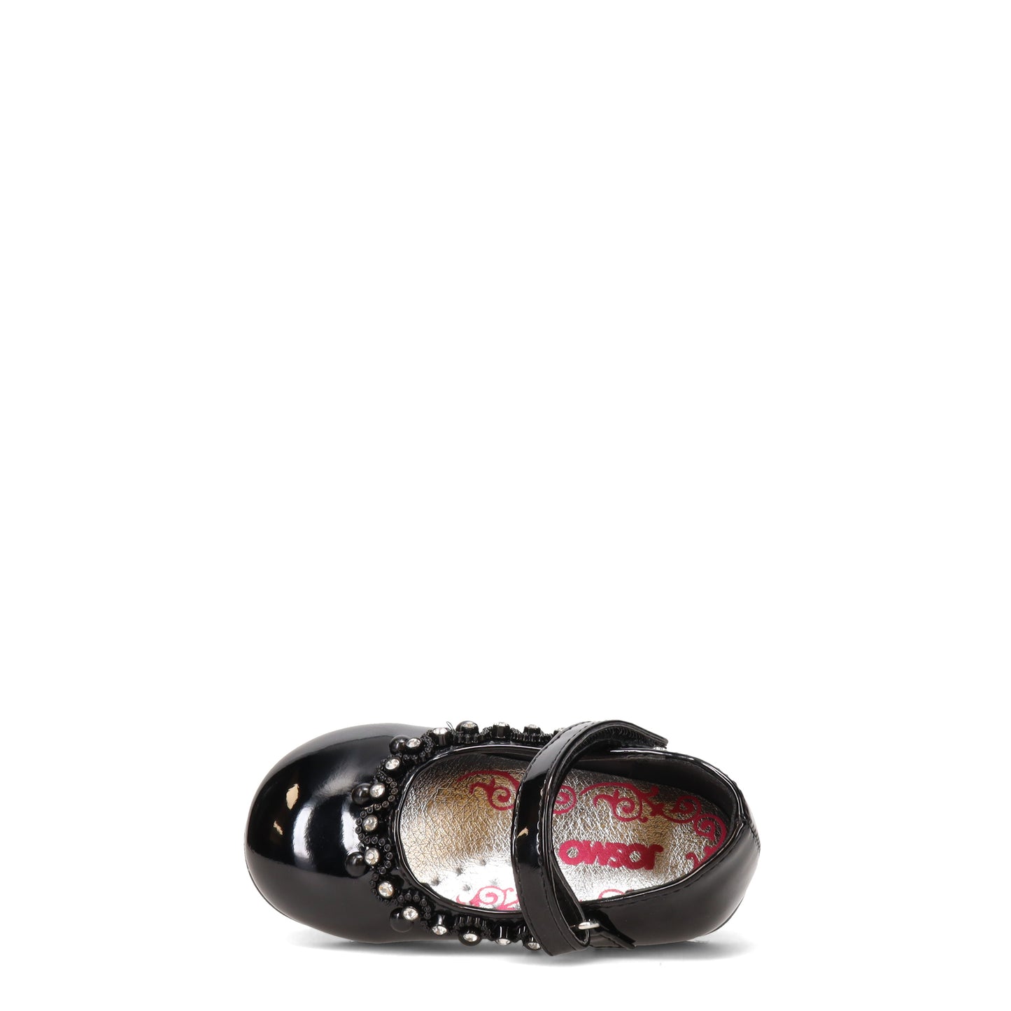 Peltz Shoes Girl's Josmo Patent Mary Jane - Infant & Toddler BLACK PATENT 85099J-BLK