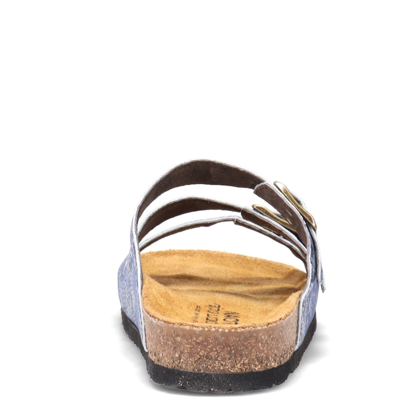 Peltz Shoes Women's Naot Austin Sandal NAVY SNAKE 8700-D79