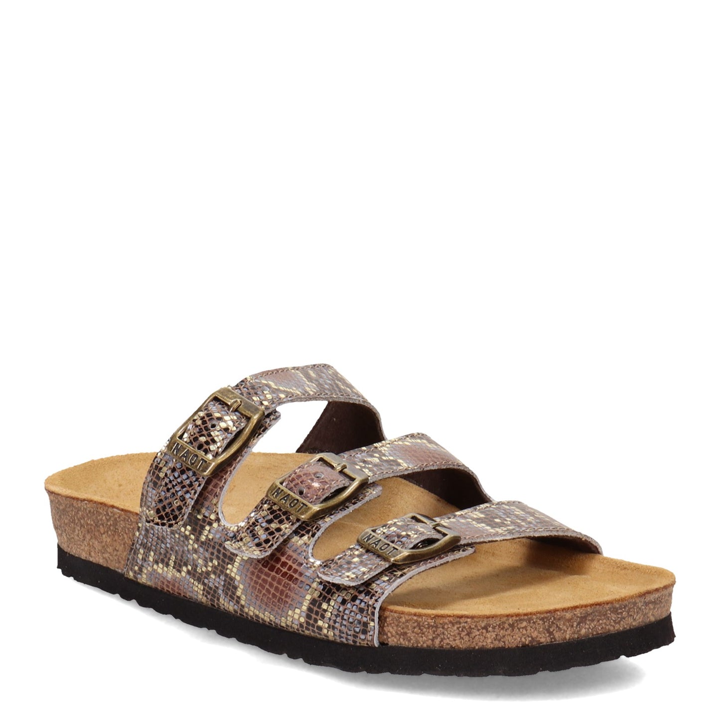 Peltz Shoes Women's Naot Austin Sandal GOLD 8700-EC7