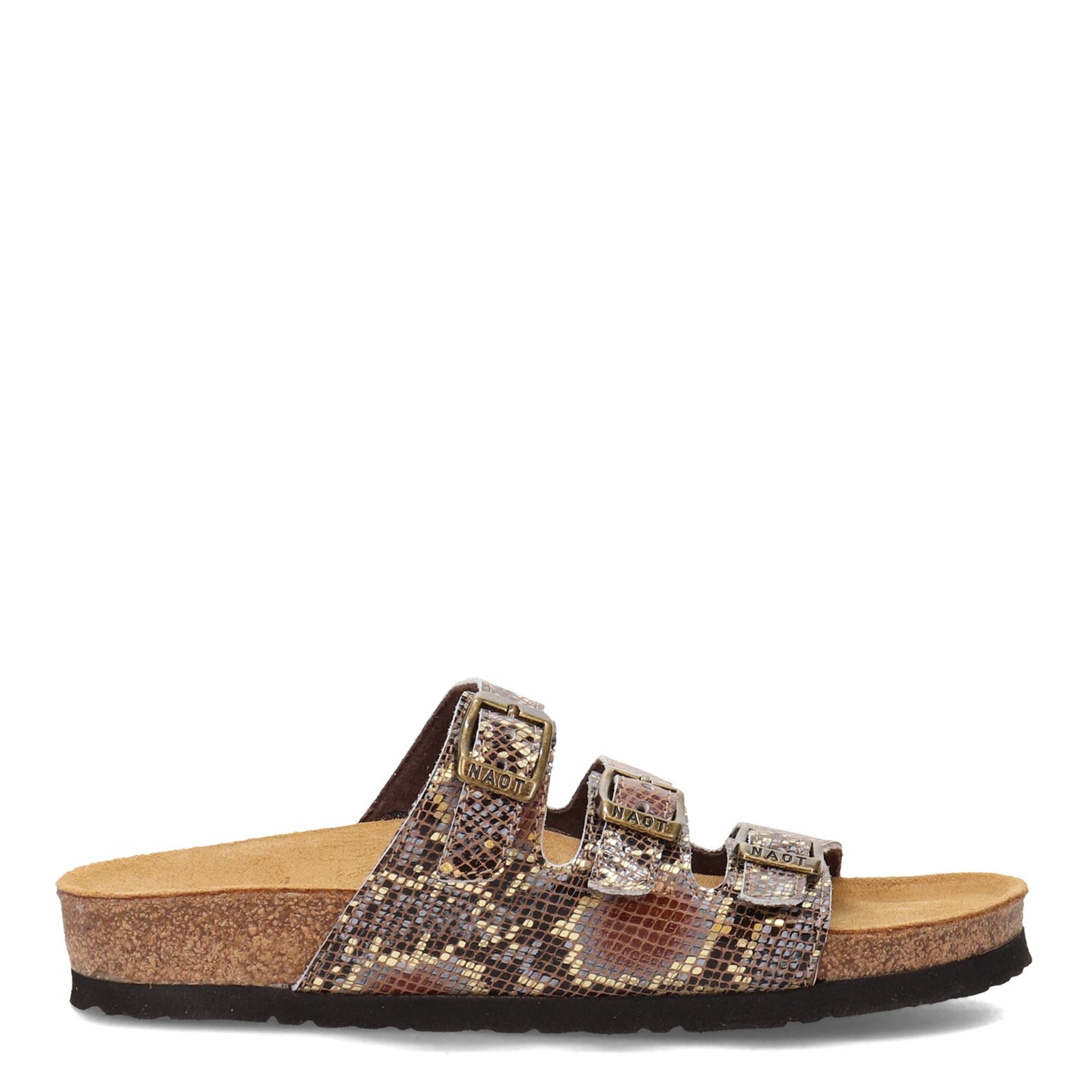 Peltz Shoes Women's Naot Austin Sandal GOLD 8700-EC7