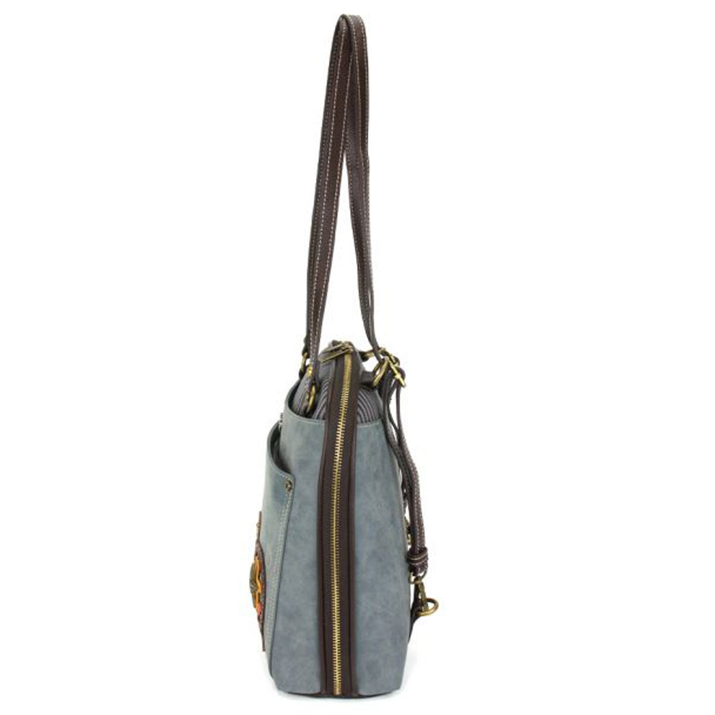 Peltz Shoes Chala Convertible Backpack Purse Indigo 870TT1