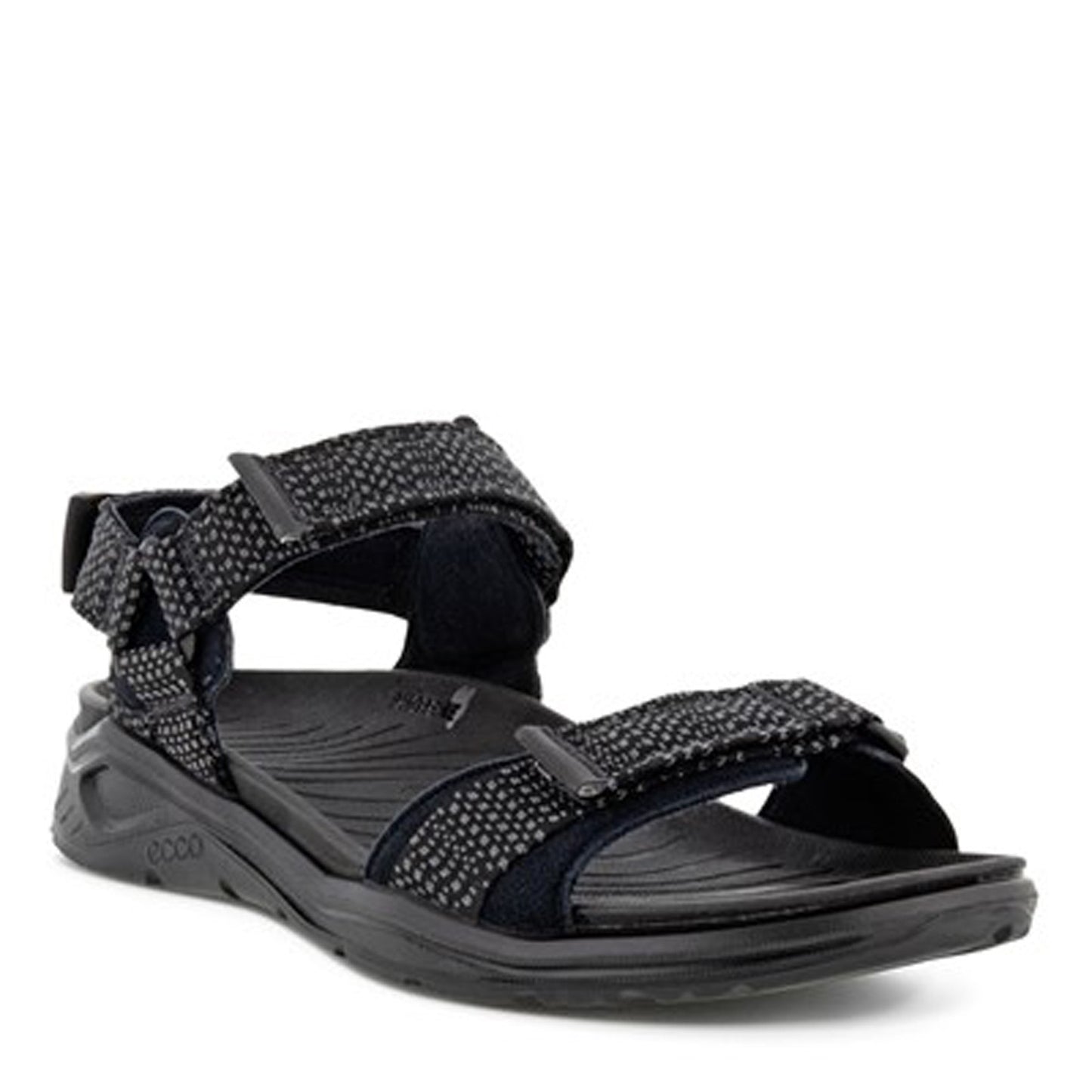 Peltz Shoes Men's Ecco X-Trinsic 3S Water Sandal BLACK 880704-51052