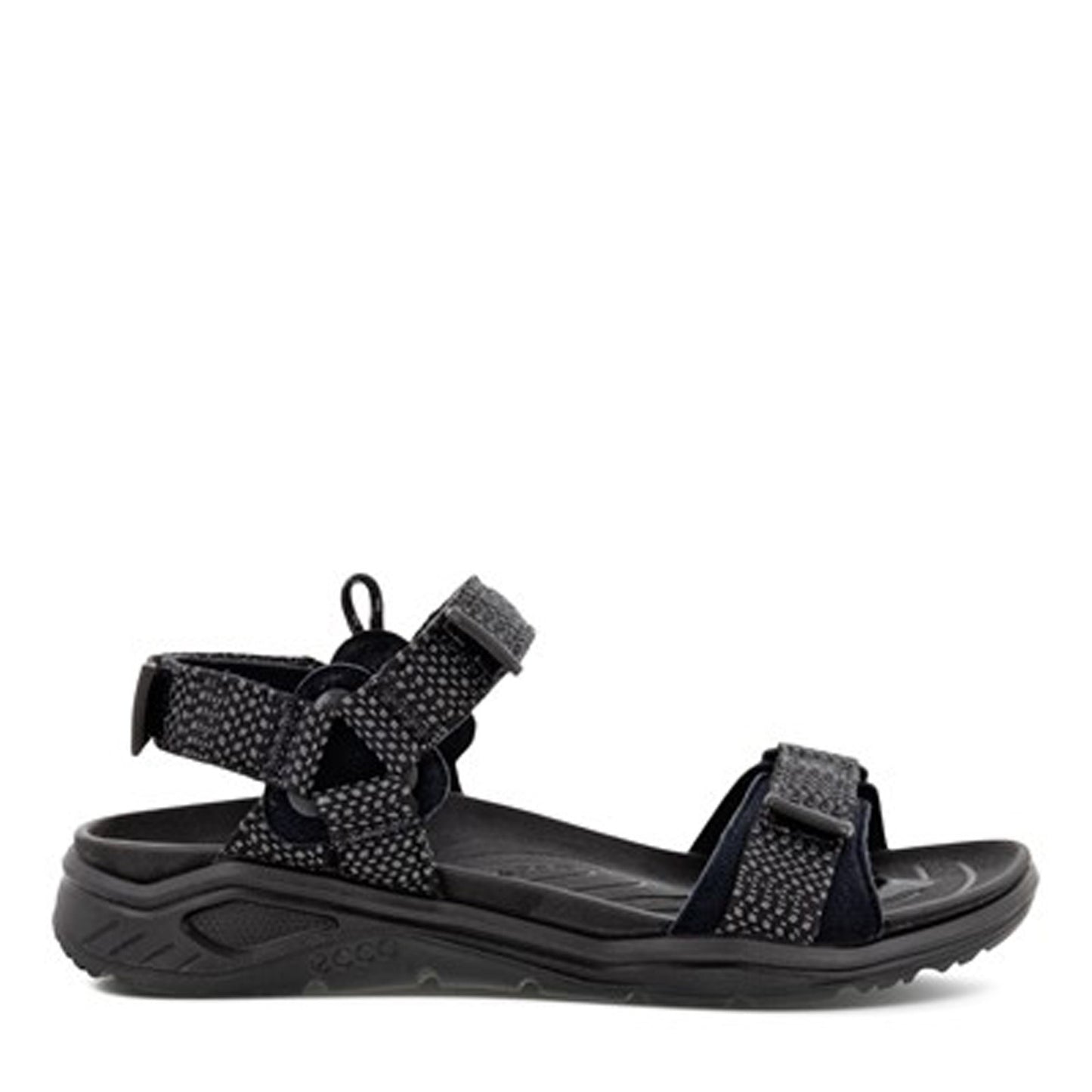 Peltz Shoes Men's Ecco X-Trinsic 3S Water Sandal BLACK 880704-51052