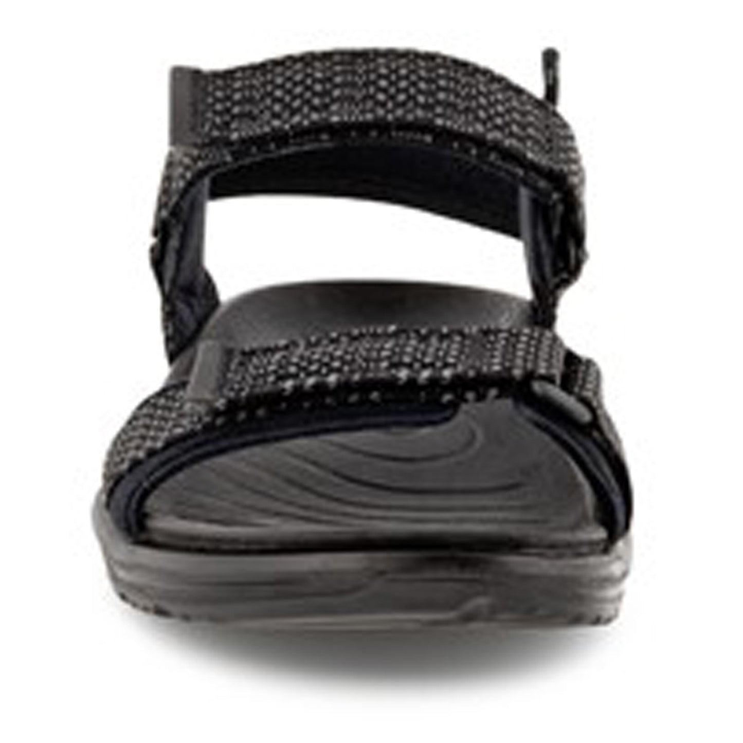 Peltz Shoes Men's Ecco X-Trinsic 3S Water Sandal BLACK 880704-51052