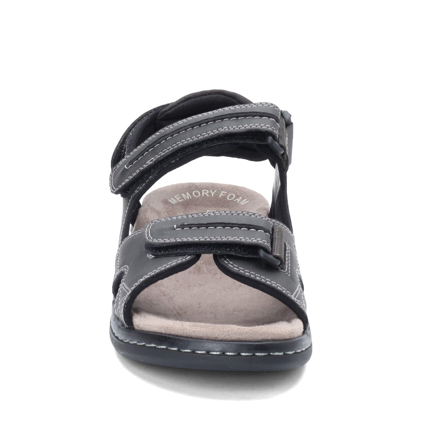 Peltz Shoes Men's Dockers Newpage Sandal GRAY 90-21386