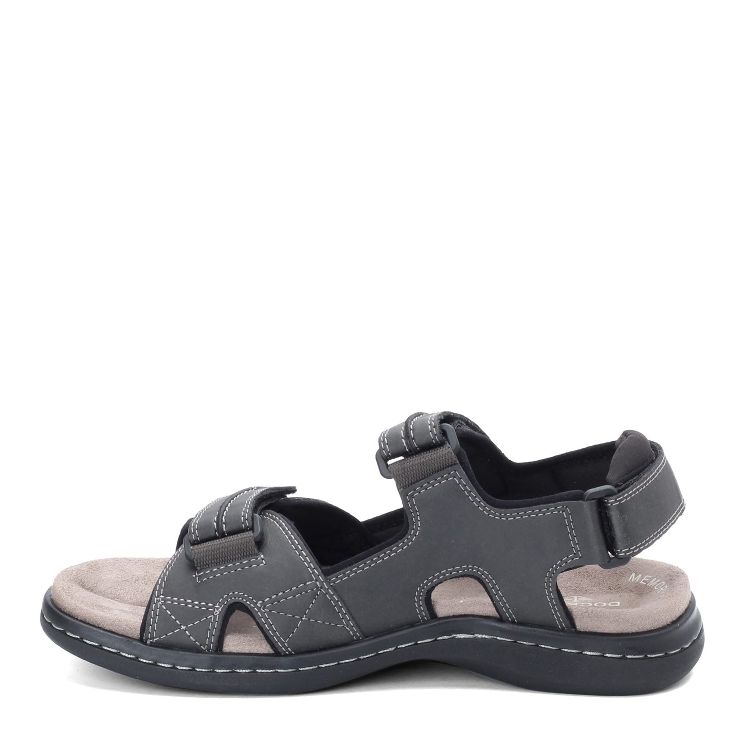 Peltz Shoes Men's Dockers Newpage Sandal GRAY 90-21386