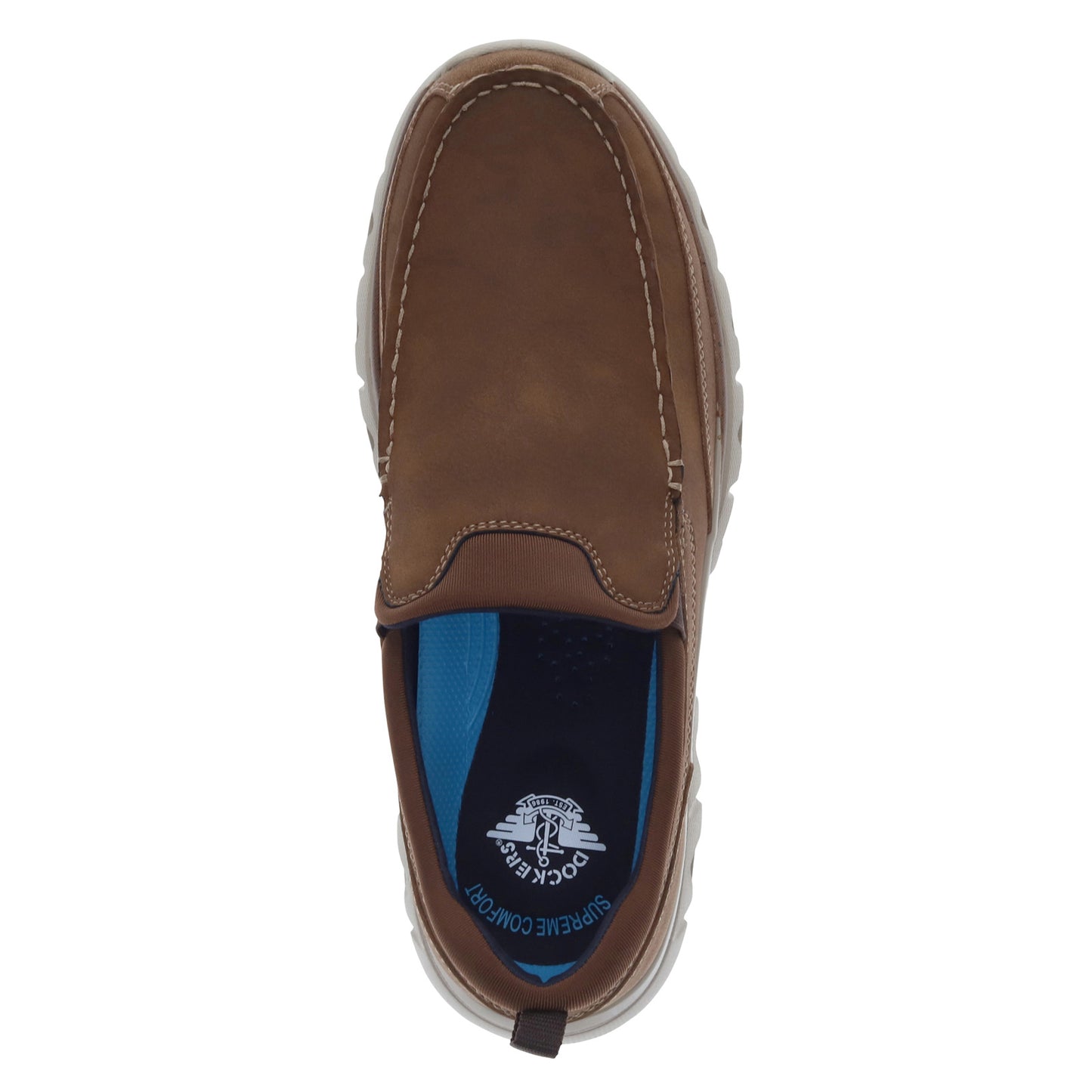 Peltz Shoes Men's Dockers Coban Slip-On Tan 90-35322