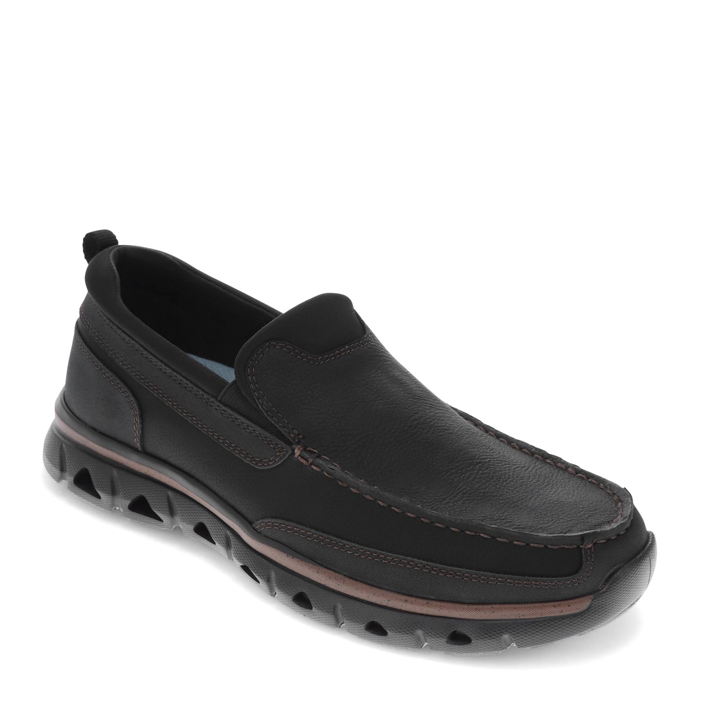 Peltz Shoes Men's Dockers Coban Slip-On Black Smooth 90-35324