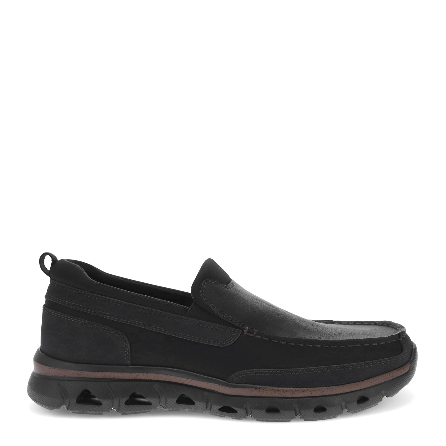 Peltz Shoes Men's Dockers Coban Slip-On Black Smooth 90-35324