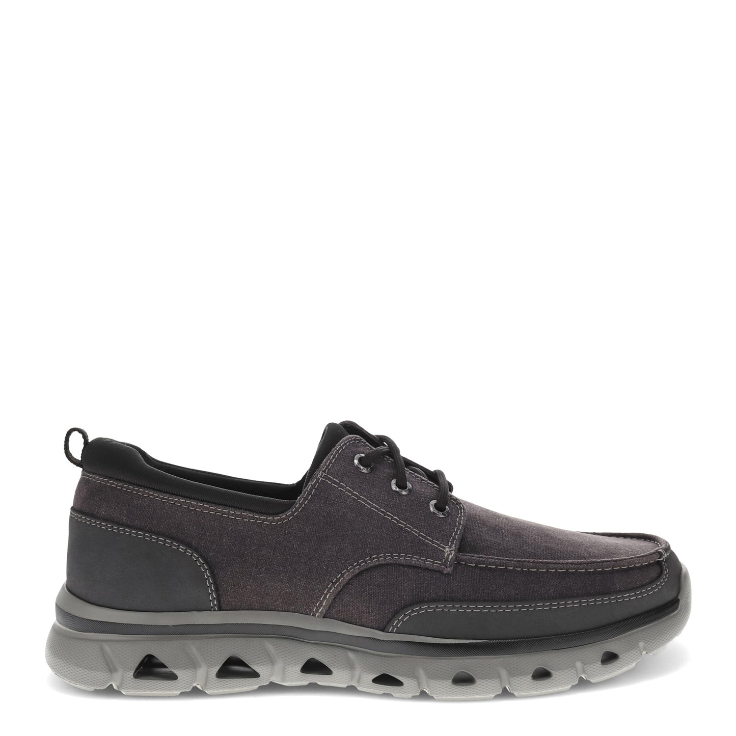Peltz Shoes Men's Dockers Creston Boat Shoe Black 90-35354