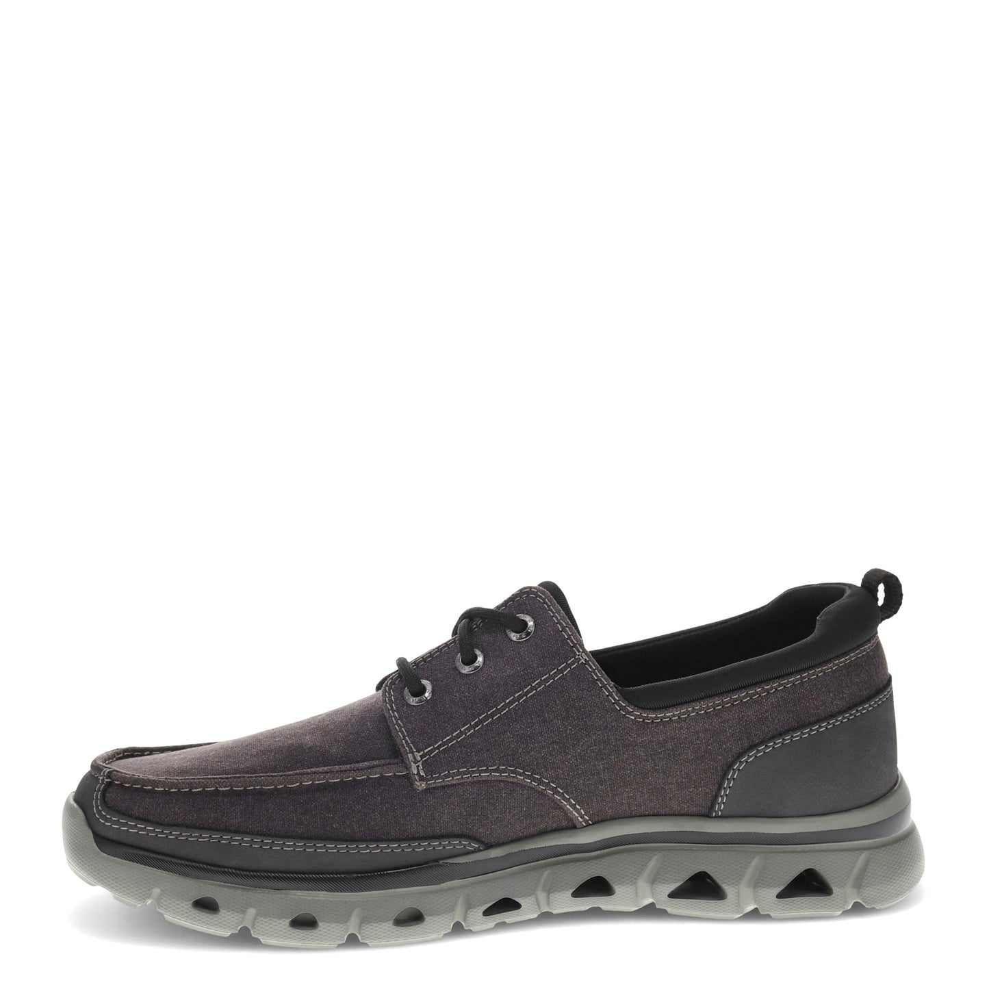 Peltz Shoes Men's Dockers Creston Boat Shoe Black 90-35354