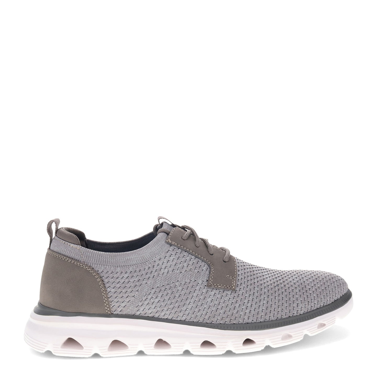 Peltz Shoes Men's Dockers Fielding Oxford Light Grey 90-35655