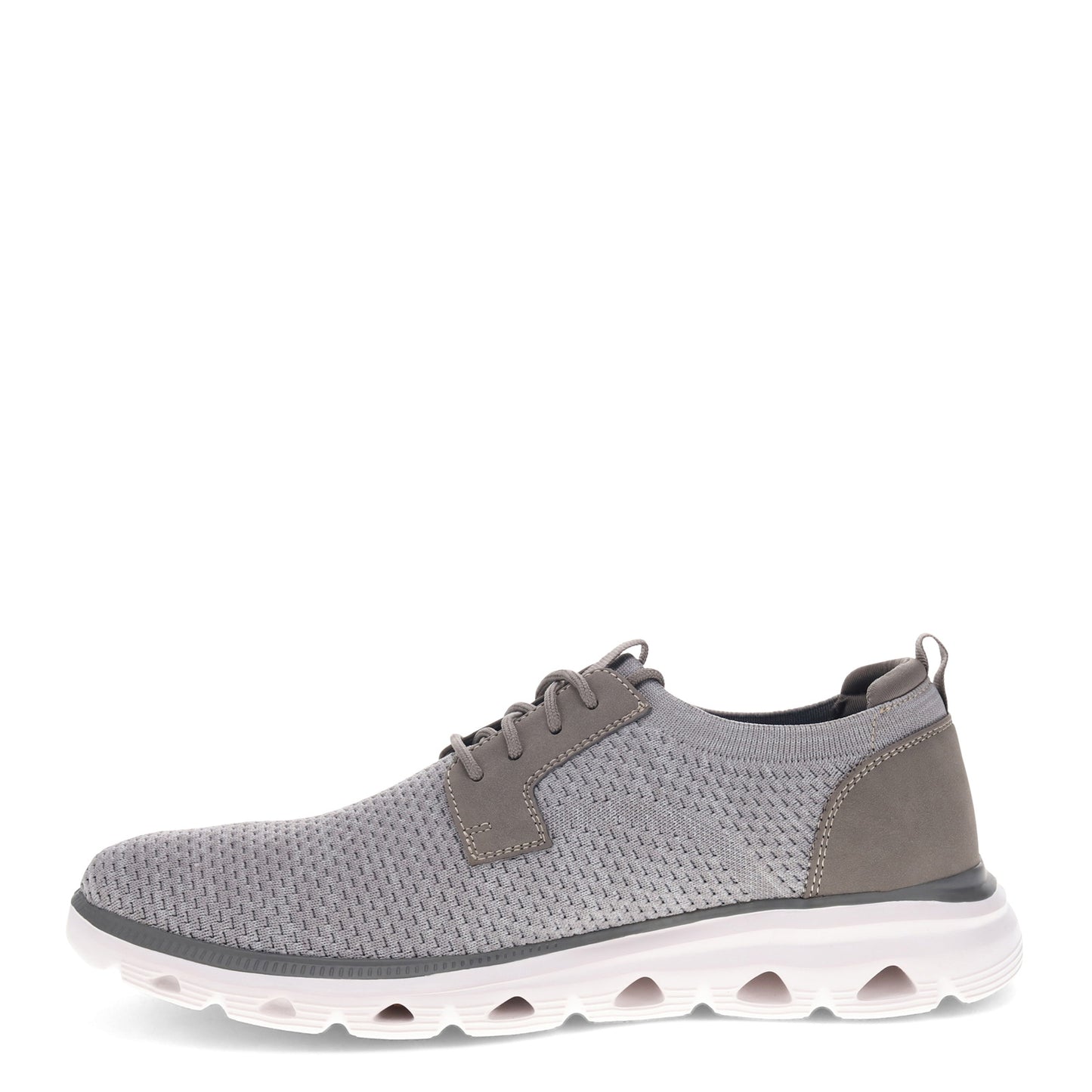 Peltz Shoes Men's Dockers Fielding Oxford Light Grey 90-35655
