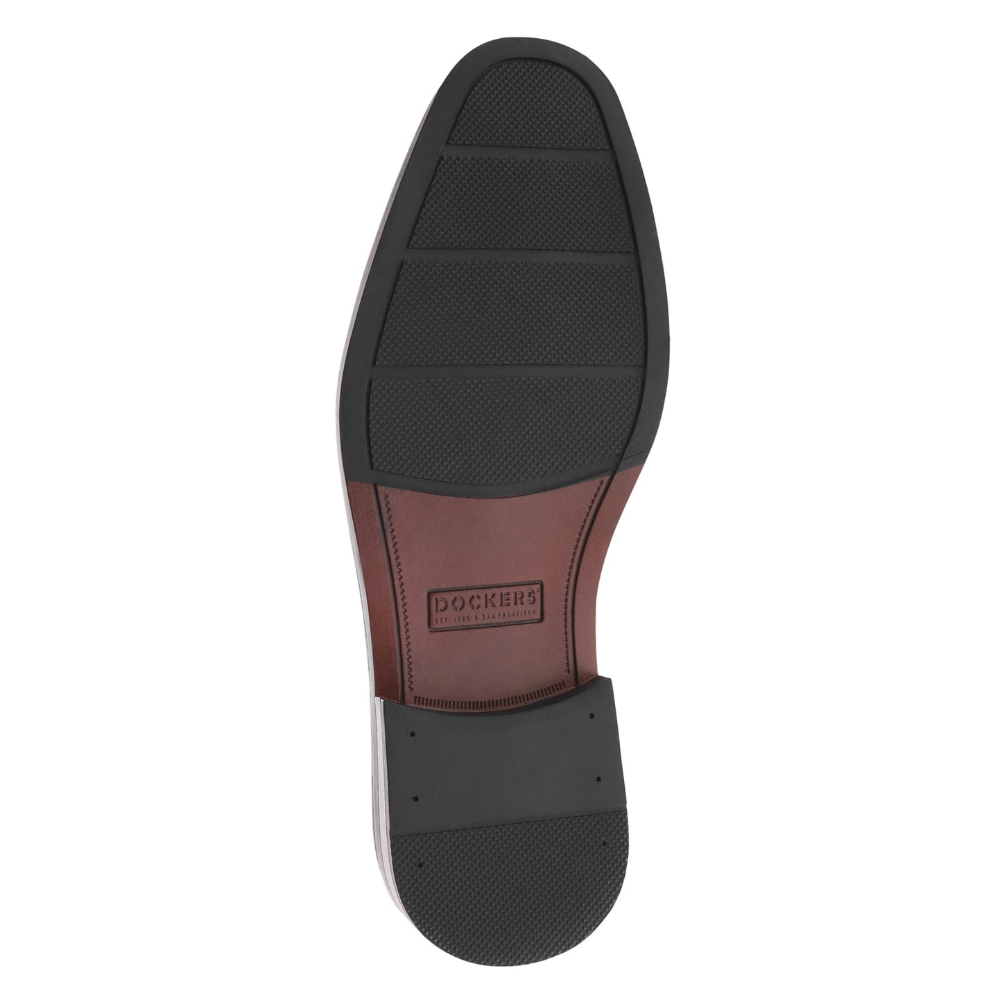 Peltz Shoes Men's Dockers Braden Oxford Black 90-36254