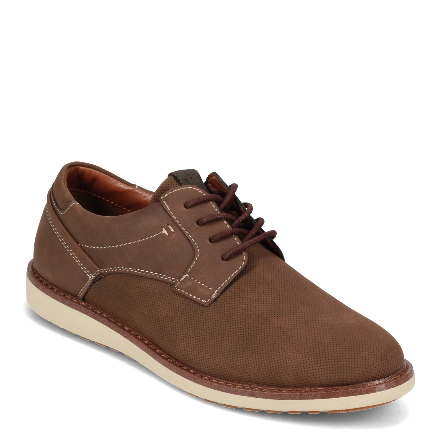 Peltz Shoes Men's Dockers Blake Oxford DARK TAN 90-38707