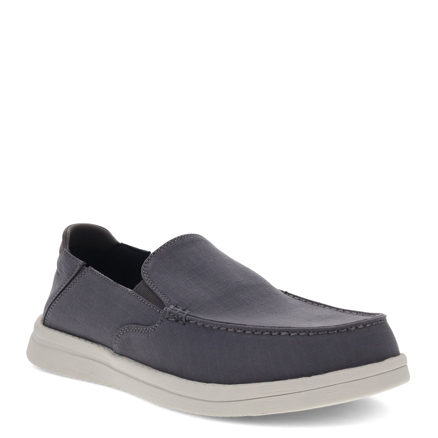 Peltz Shoes Men's Dockers Wiley Slip-On Light Grey 90-40611