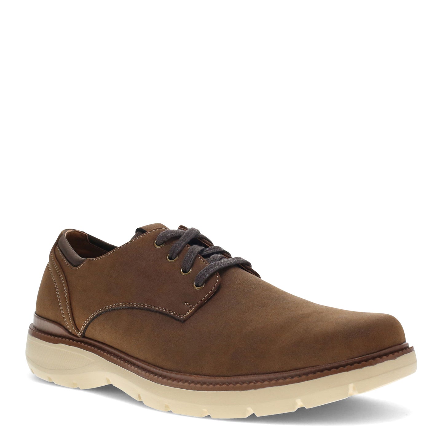 Peltz Shoes Men's Dockers Rustin Oxford DARK TAN 90-44162