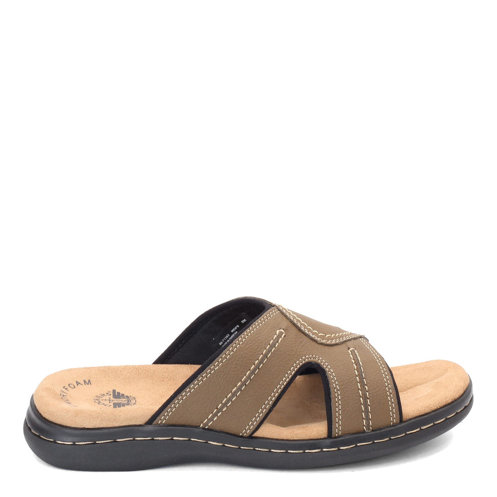 Dockers Memory Foam Slide Sandals Brown Men’s Size 12 Amazon.com | DOCKERS Sunland Mens Slides Casual Slide  main image 3