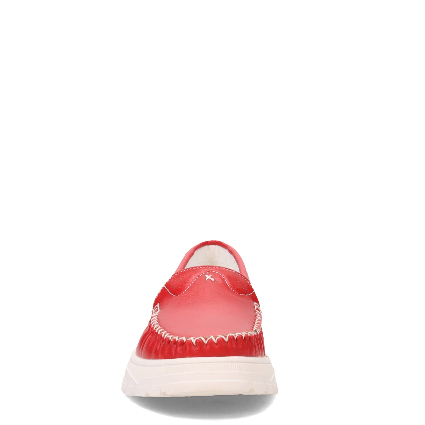 Peltz Shoes Women's Patrizia Catamaran Slip-On Red 919509-RD