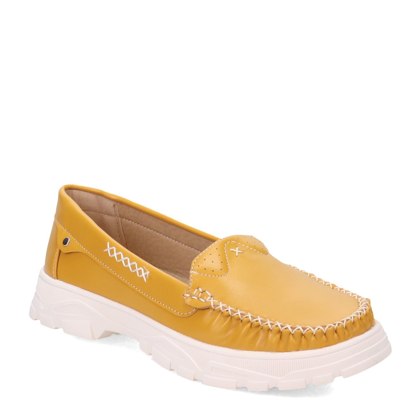 Peltz Shoes Women's Patrizia Catamaran Slip-On Yellow 919509-Y