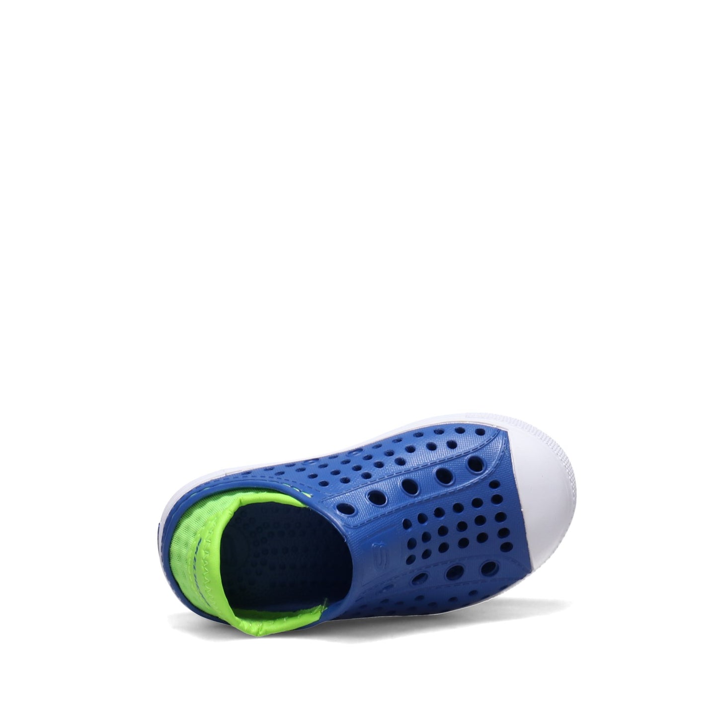 Peltz Shoes Boy's Skechers Guzman Steps - Aqua Surge Slip-On - Toddler BLUE LIME 91995N-BLLM