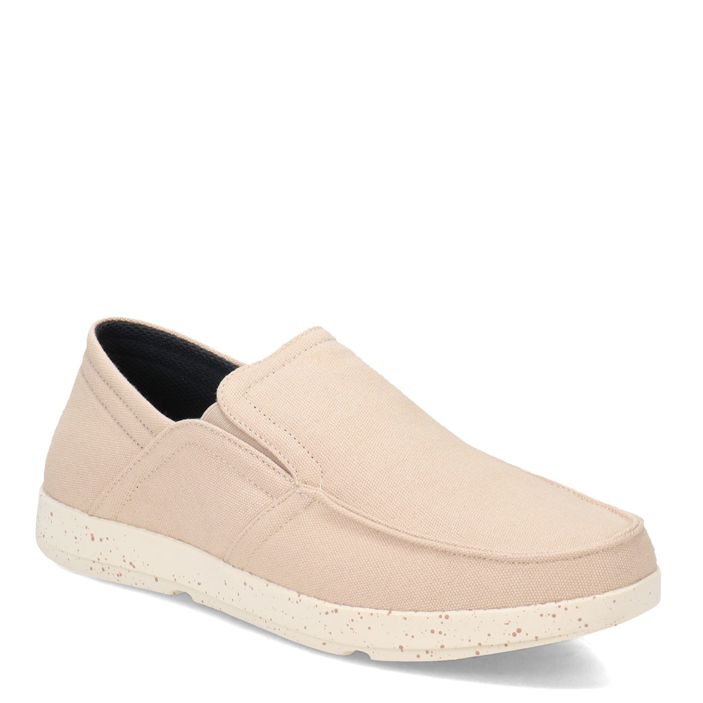 Peltz Shoes Men's Island Surf Company Laguna Slip-On BEIGE 92001BEI
