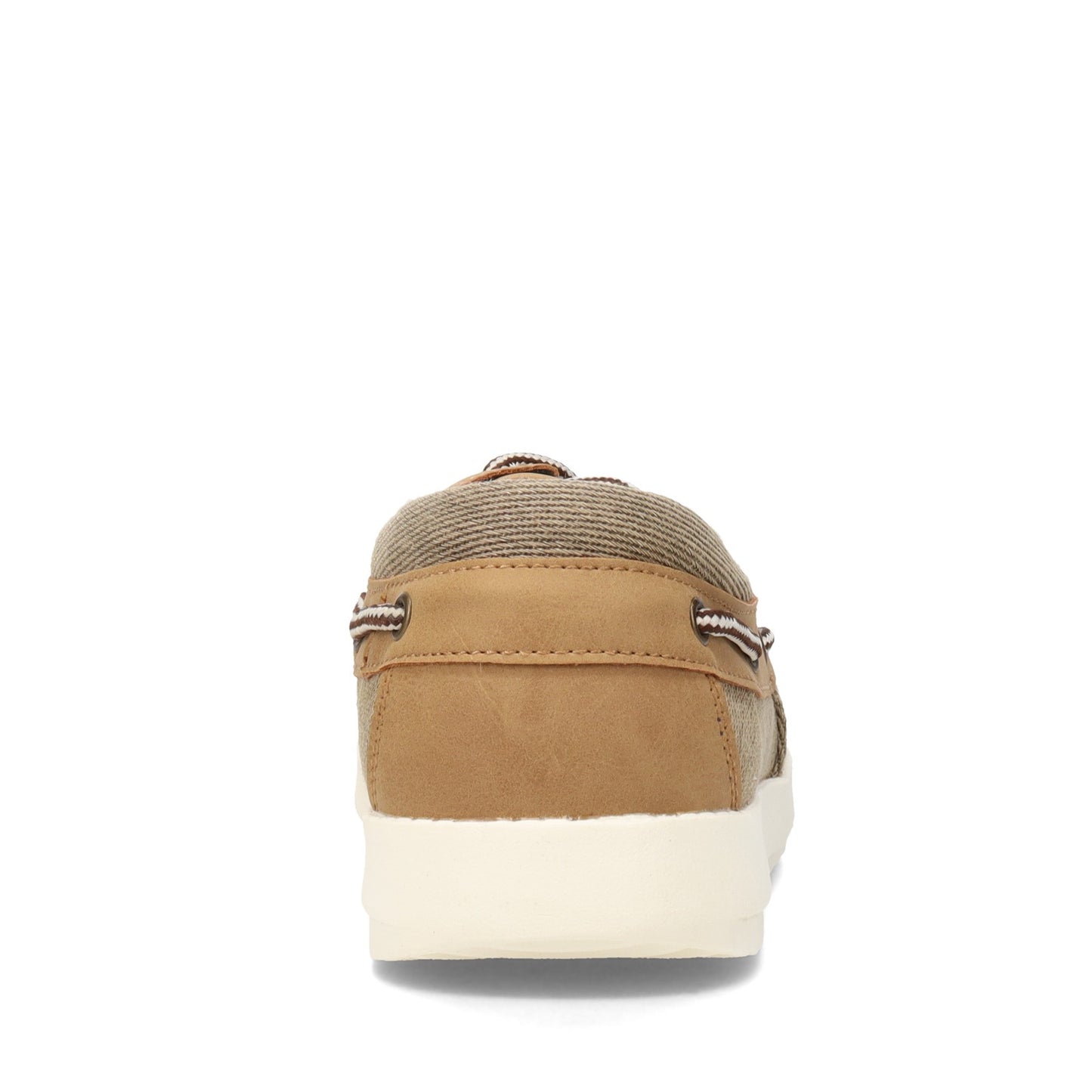 Peltz Shoes Men's Island Surf Company Bimini Boat Shoe KHAKI 9210KHK