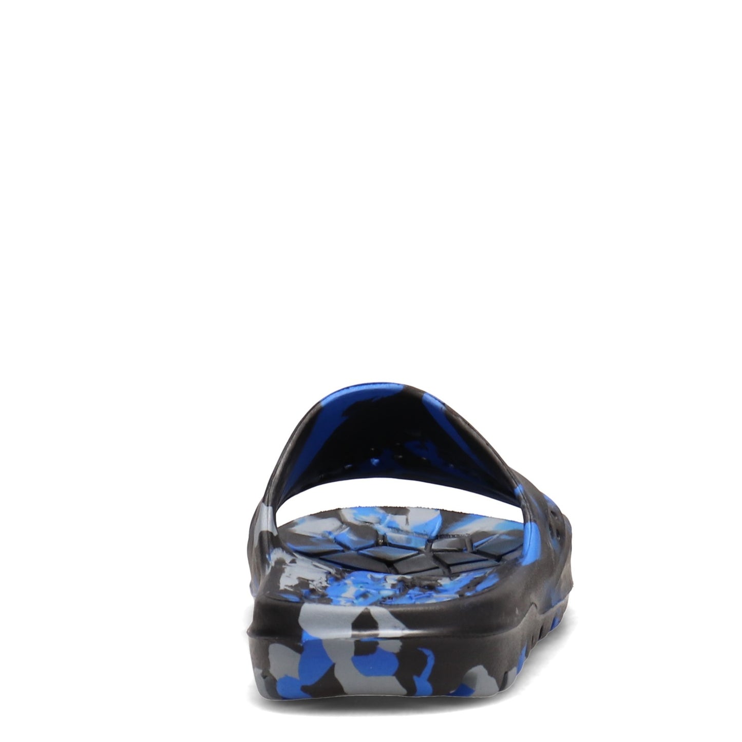 Peltz Shoes Boy's Skechers Hogan Aqua - Spurt Slide - Little Kid & Big Kid Black/Royal 92118L-BKRY