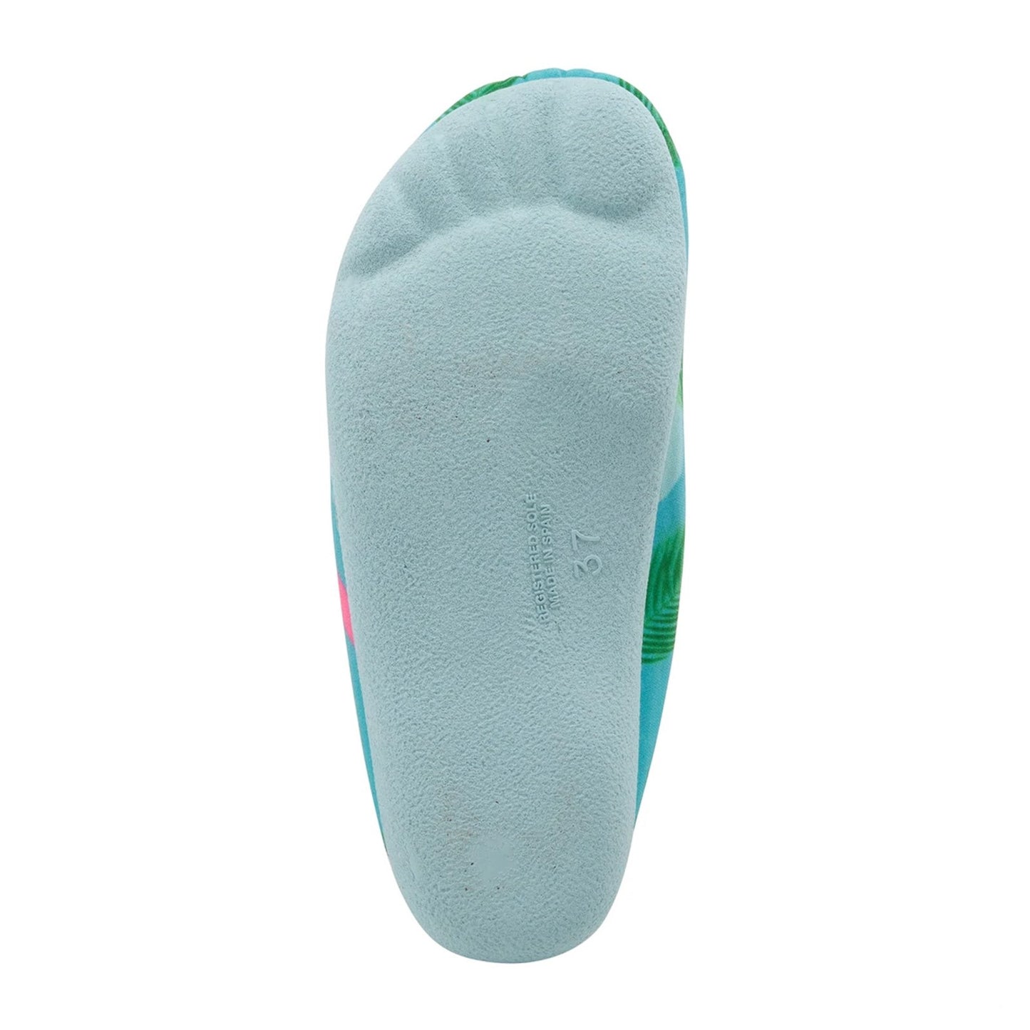 Peltz Shoes Women's Flexus Missbeaks Slipper Turquoise Multi 927509-TQM