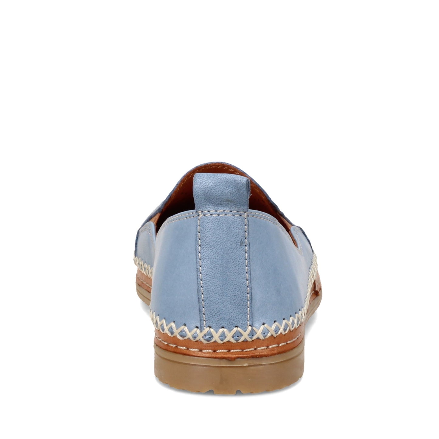 Peltz Shoes Women's Spring Step Ingrid Slip-On Sky Blue 937509-SKY