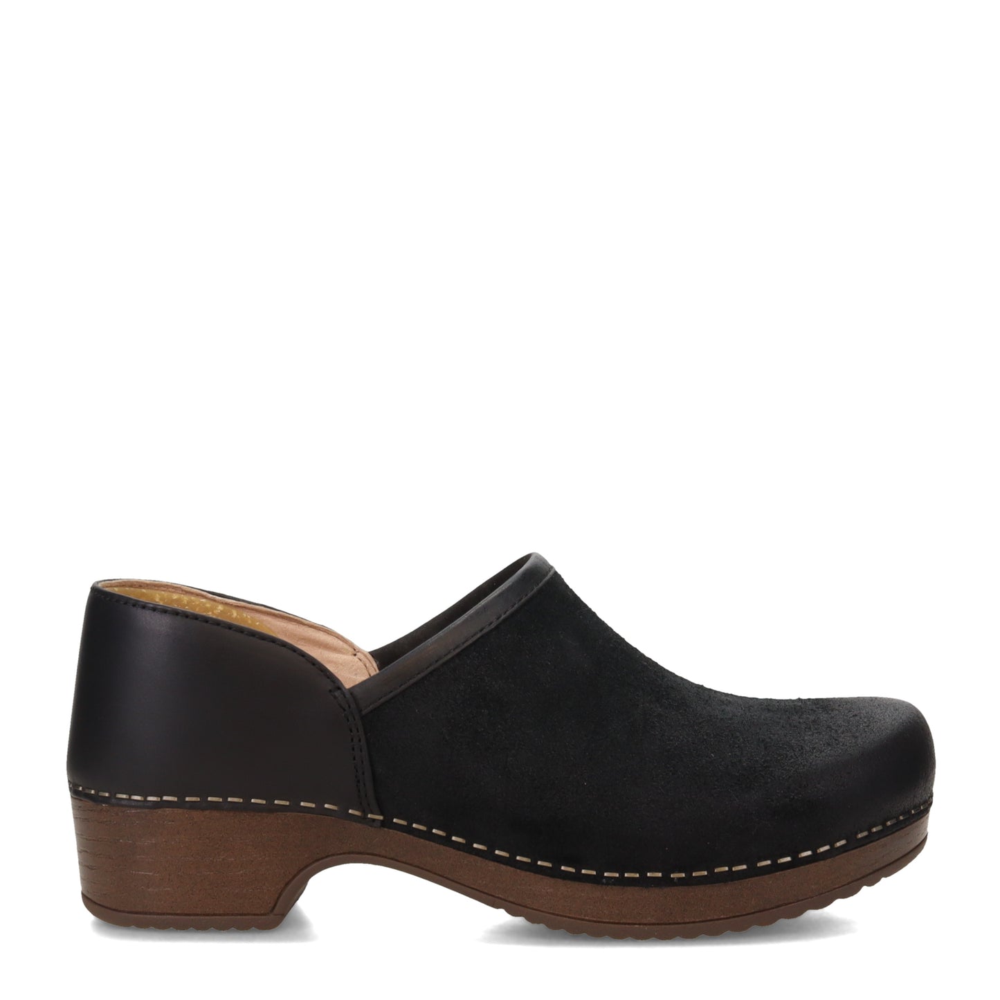 Peltz Shoes Women's Dansko Brenna Clog Black 9431-477800
