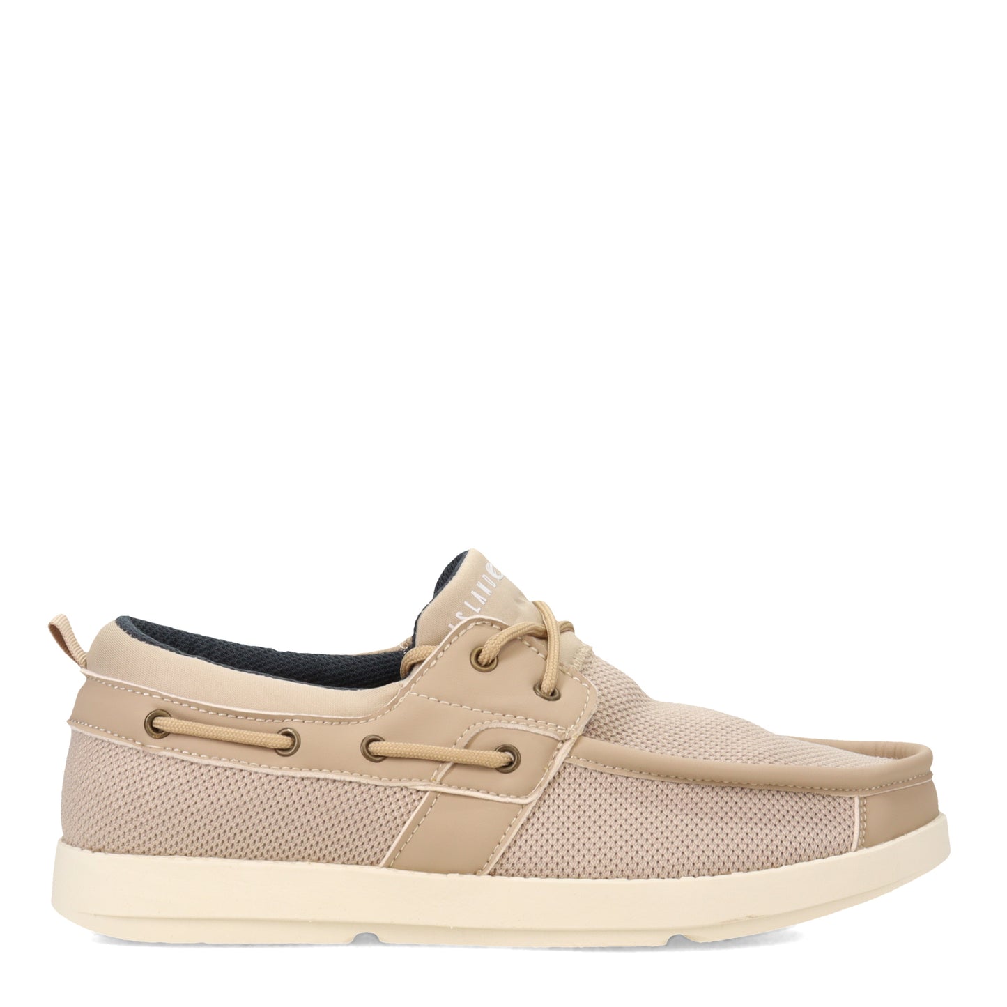 Peltz Shoes Men's Island Surf Company Cove Boat Shoe KHAKI 98710KHK