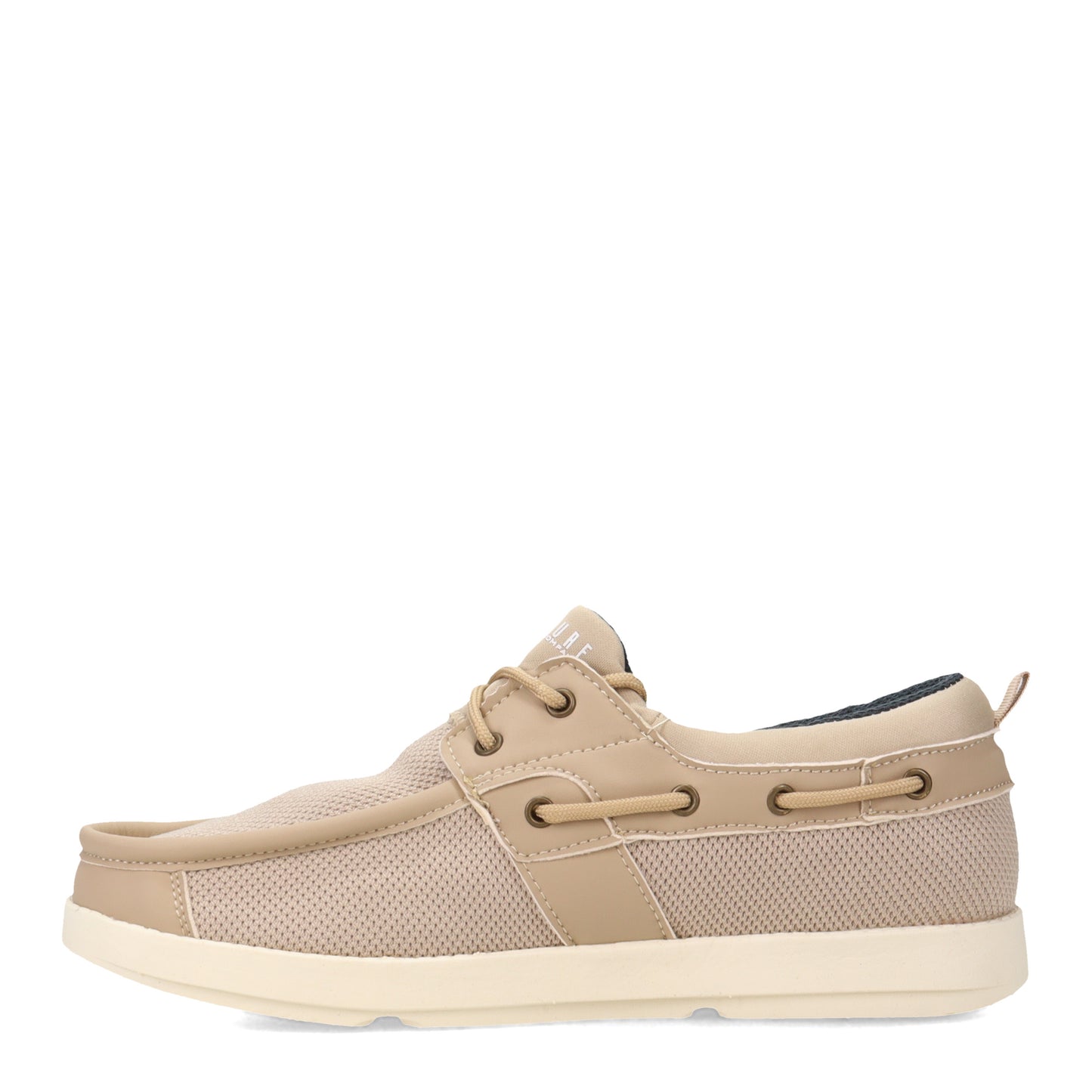 Peltz Shoes Men's Island Surf Company Cove Boat Shoe KHAKI 98710KHK