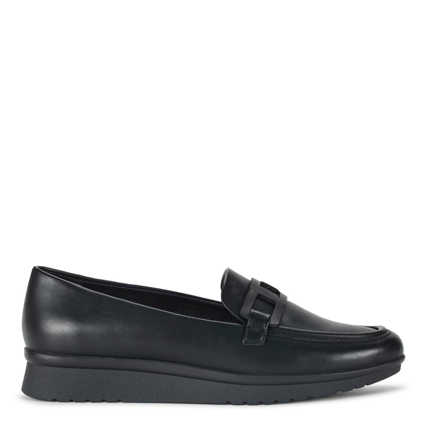 Peltz Shoes Women's Baretraps Addison Loafer BLACK ADDISON-BLACK