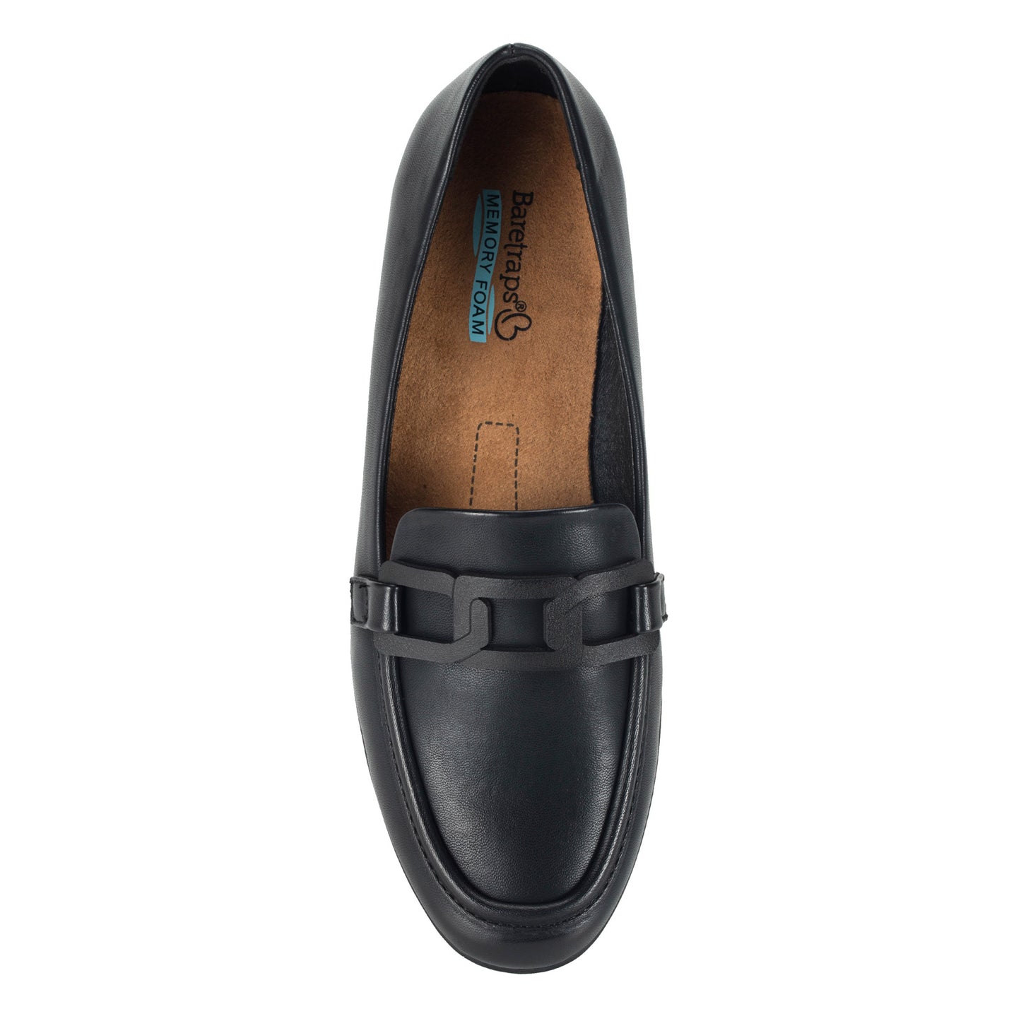 Peltz Shoes Women's Baretraps Addison Loafer BLACK ADDISON-BLACK