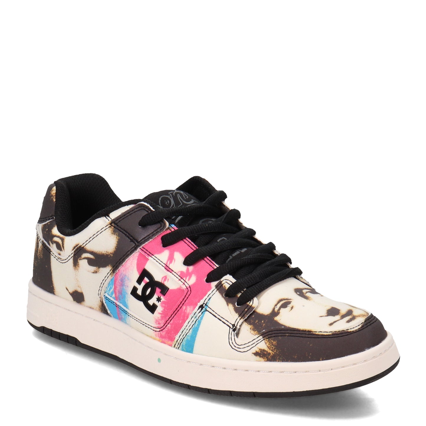 Peltz Shoes Men's DC Shoes Andy Warhol Manteca Shoe BLACK ADYS100717-BK5