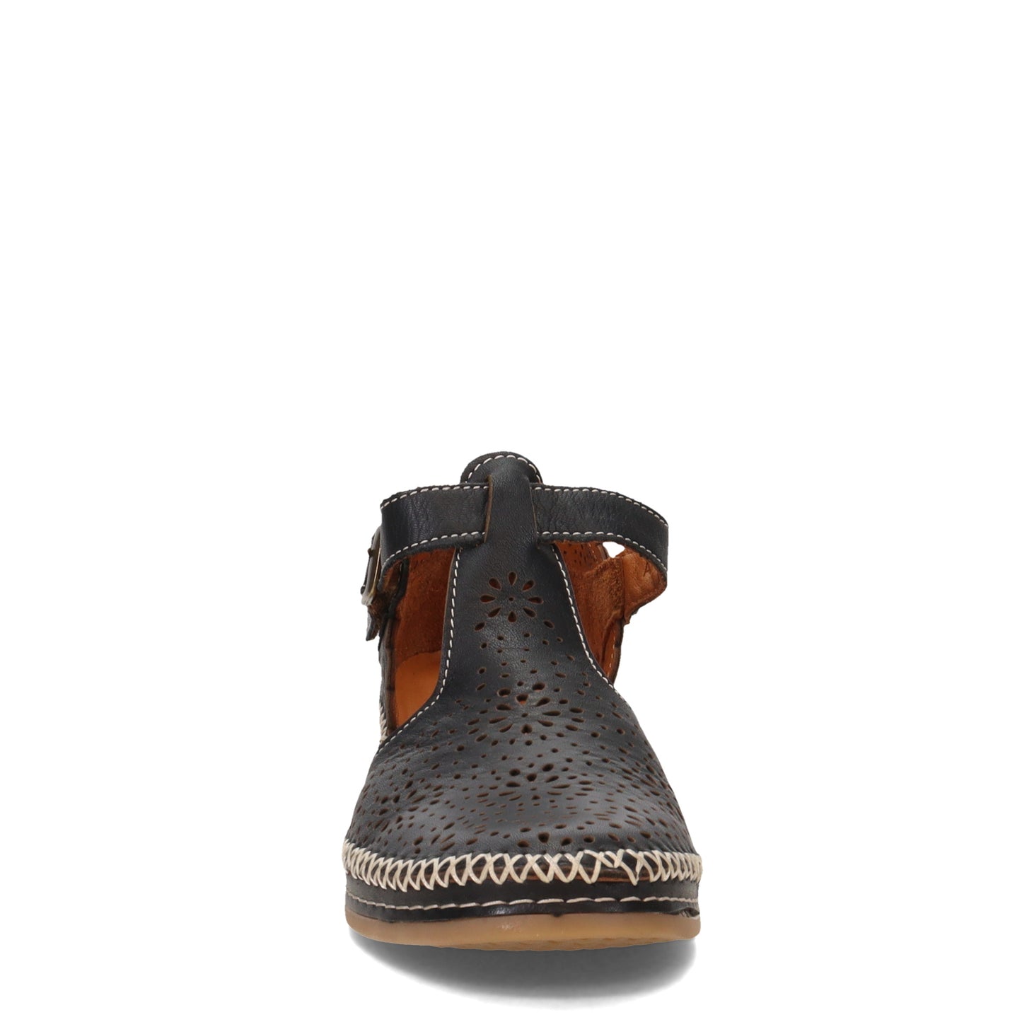 Peltz Shoes Women's Spring Step Airy Wedge Black AIRY-B