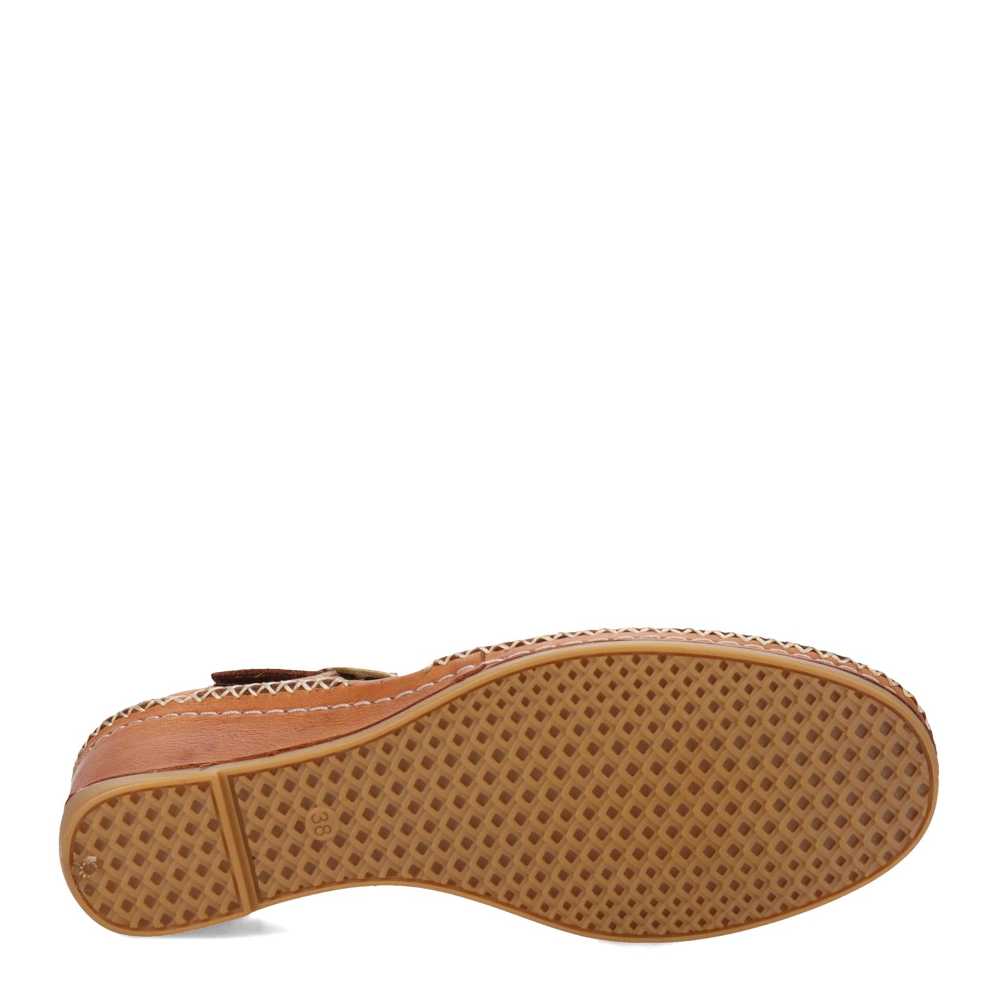 Peltz Shoes Women's Spring Step Airy Wedge Brown AIRY-MBR