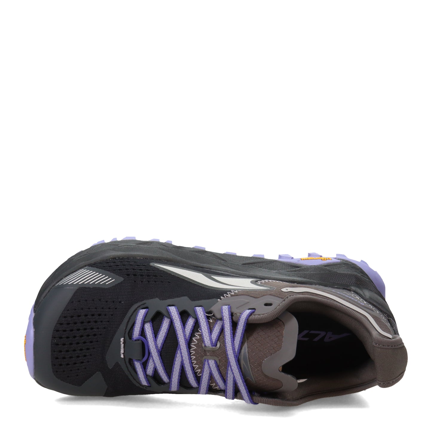 Peltz Shoes Women's Altra Olympus 5 Trail Running Shoe BLACK GRAY AL0A7R74-020