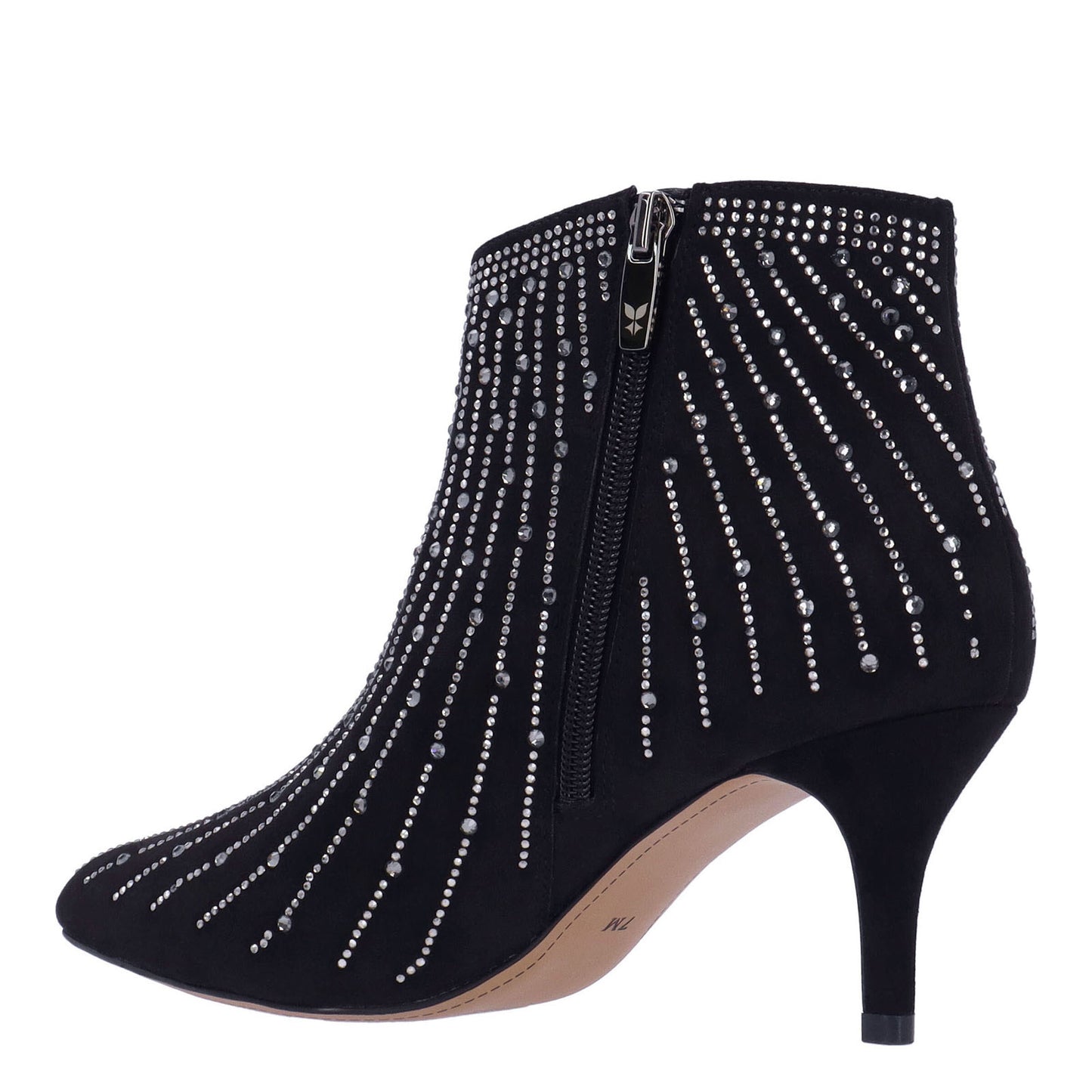 Peltz Shoes Women's J Renee Alannis Boot Black ALANNI-SUBLK