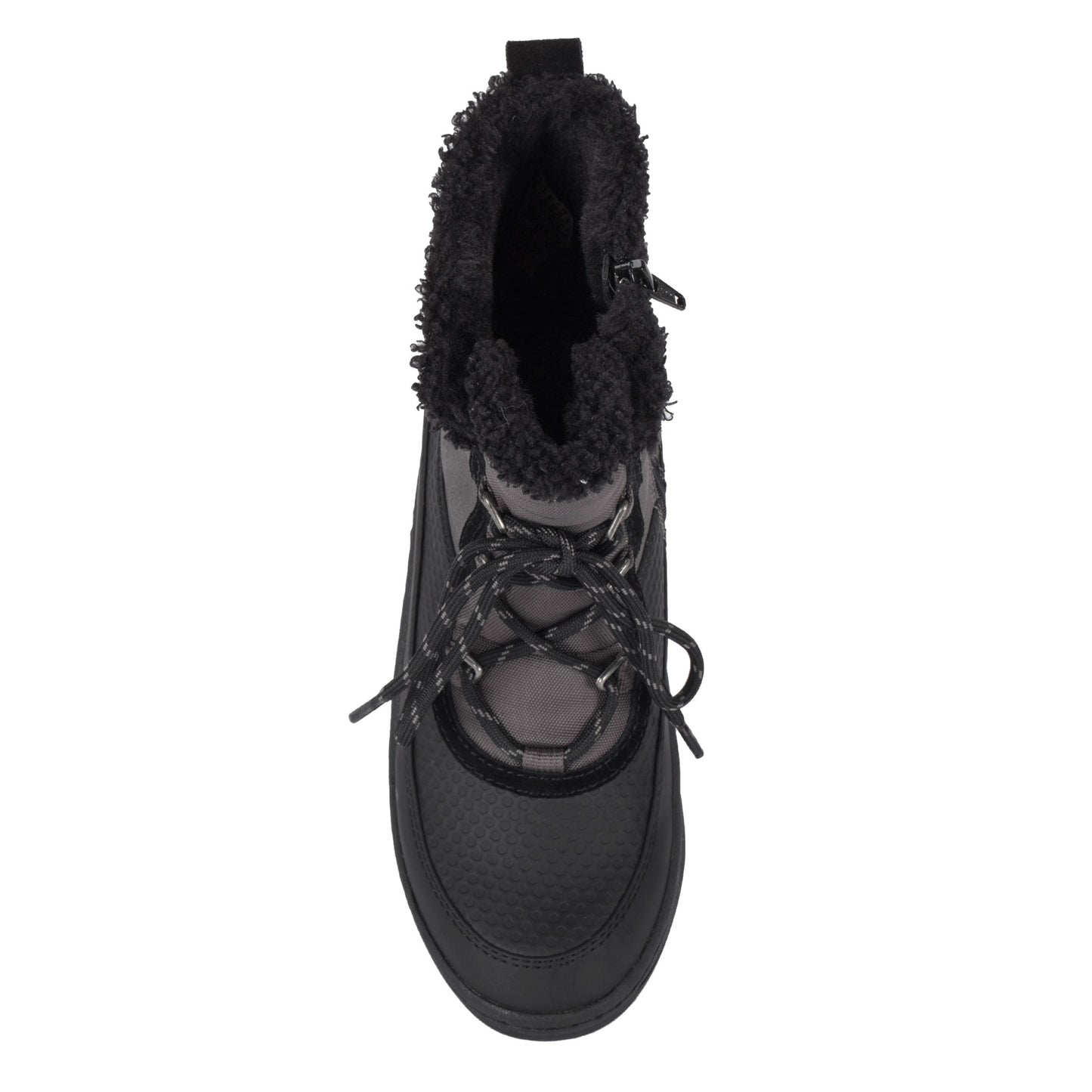 Peltz Shoes Women's Baretraps Alta Boot Dark Grey/Black ALTA-GYBLK