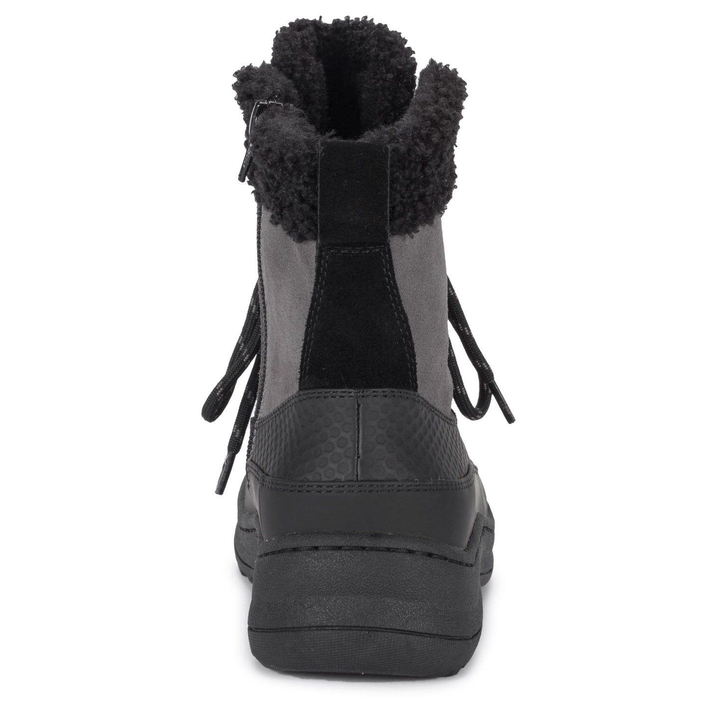 Peltz Shoes Women's Baretraps Alta Boot Dark Grey/Black ALTA-GYBLK
