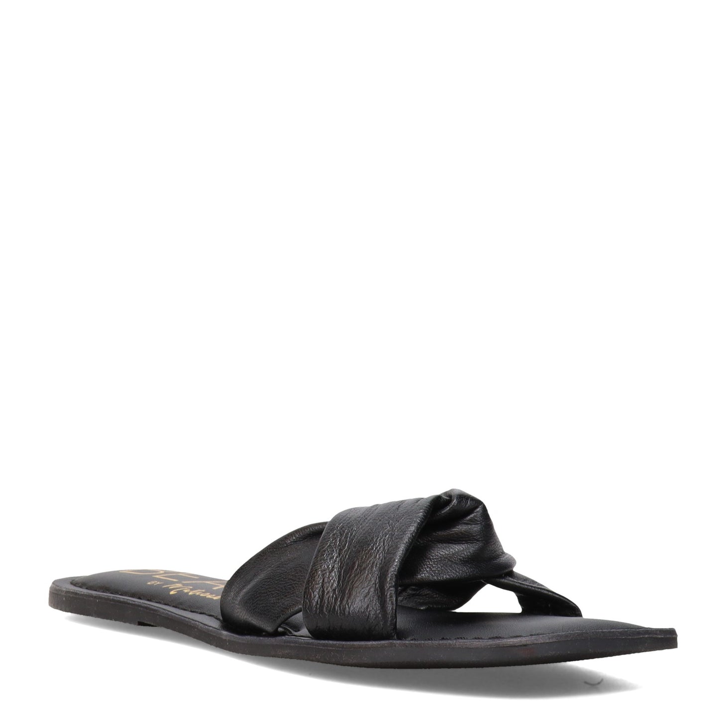 Peltz Shoes Women's Beach By Matisse Anchor Sandal BLACK ANCHOR-BLACK