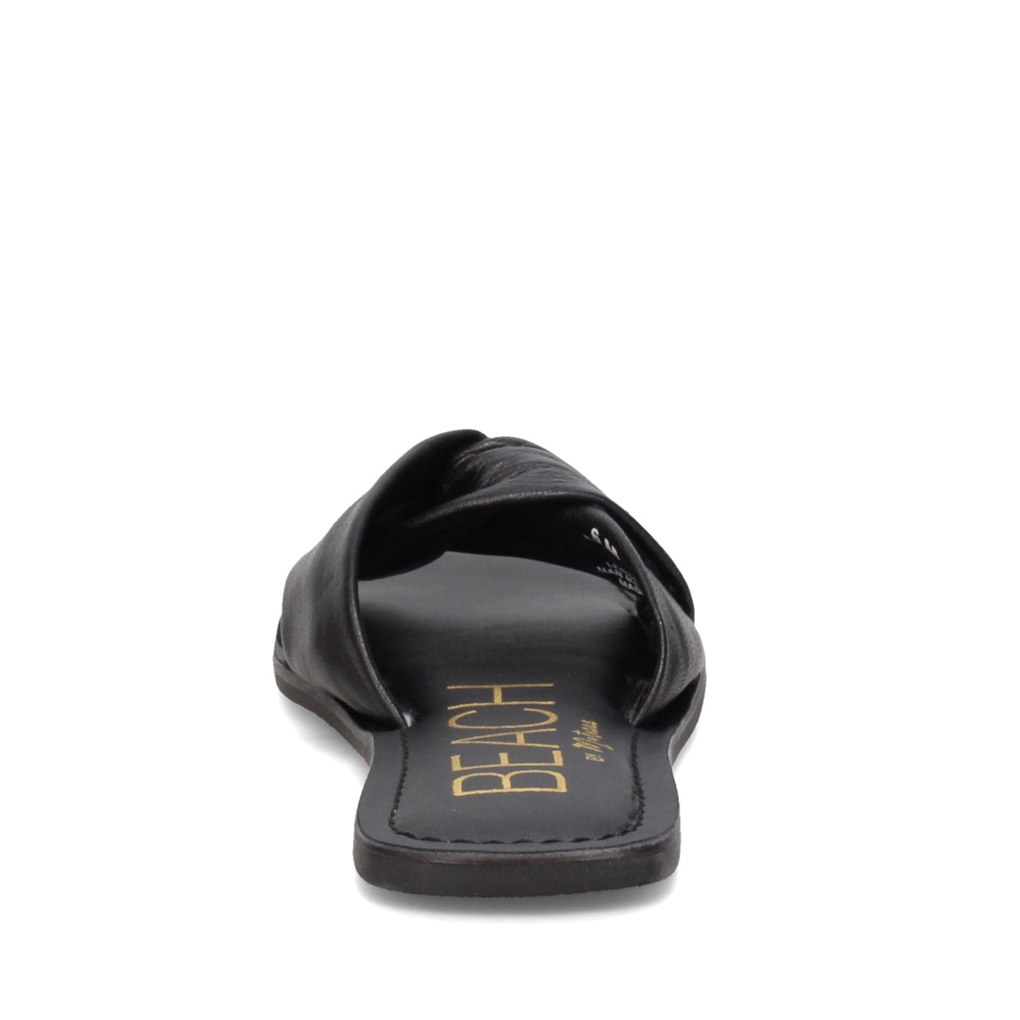 Peltz Shoes Women's Beach By Matisse Anchor Sandal BLACK ANCHOR-BLACK