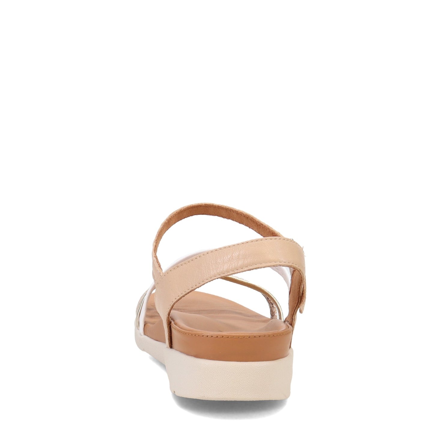 Peltz Shoes Women's Strive Anguila Sandal METALLIC ANGUILA-PALE
