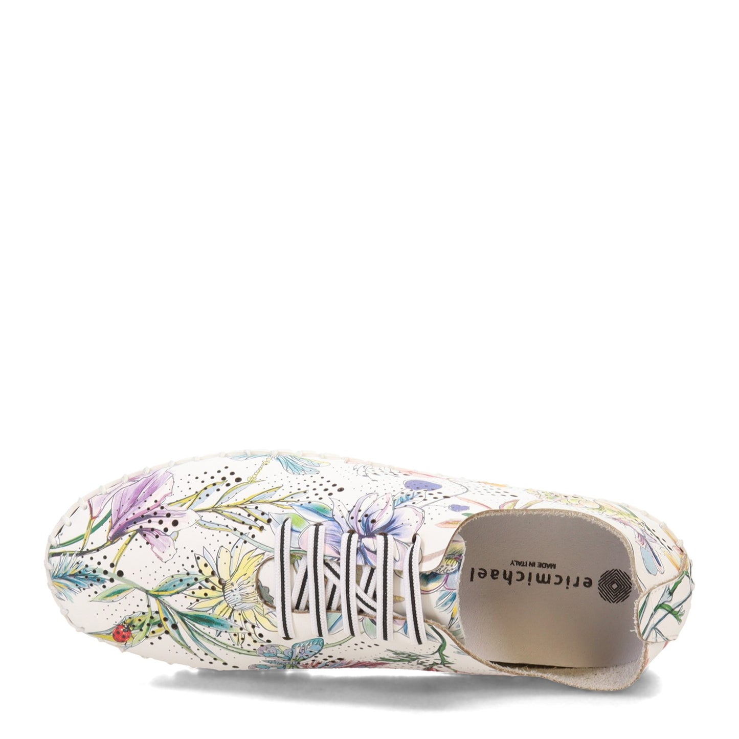 Peltz Shoes Women's Eric Michael Annie Sneaker FLORAL ANNIE-FLORAL