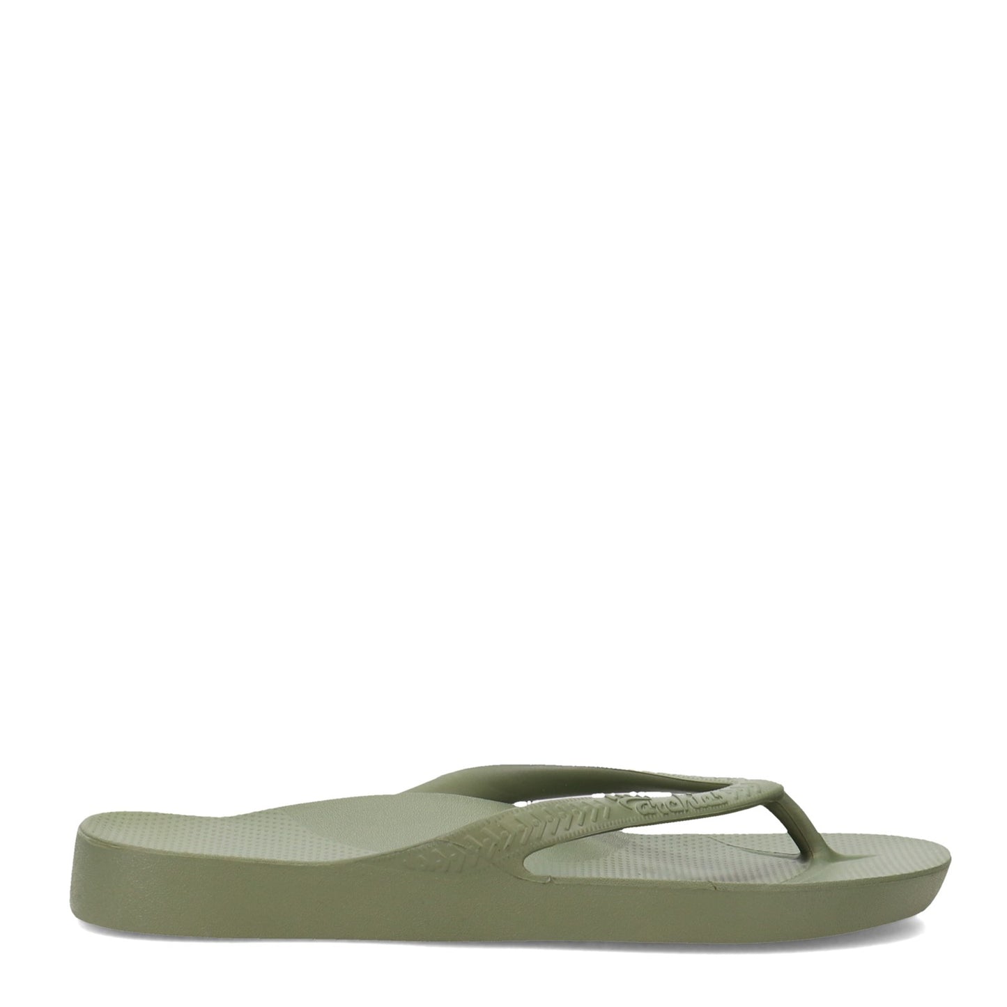 Peltz Shoes Unisex Archies Arch Support Flip Flop KHAKI ARCHFLIP-KHAKI