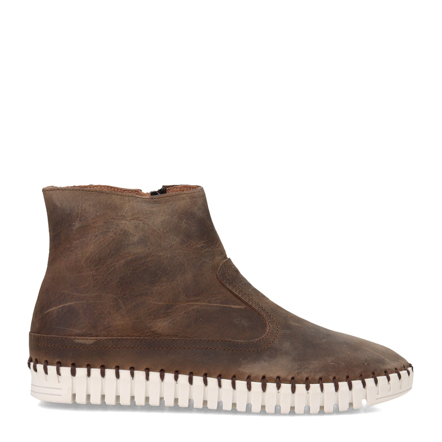 Peltz Shoes Women's Eric Michael Arena Boot CAFE ARENA-CAFE
